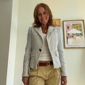Veronica Beard Striped Women's Blazer